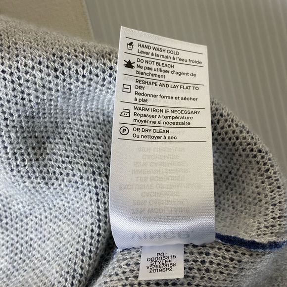 Vince Wool and Cashmere Jacquard Stripe Sweater - Picture 6 of 6